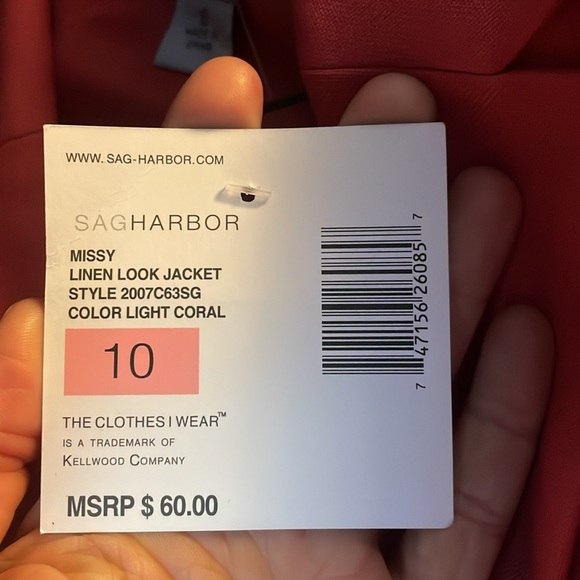 Pink Womens Blazer - Picture 5 of 5